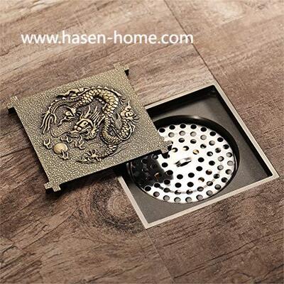 Hasen Shower Drainage Adds Style to Function